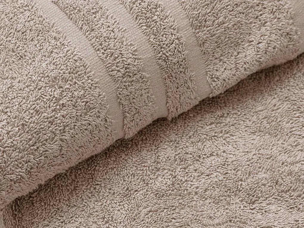 Ręcznik Classic 70 x 140 cm beżowy, 100% bawełna