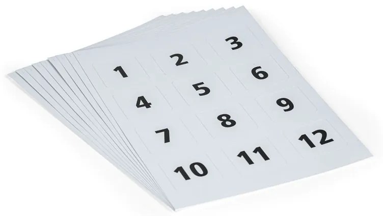 Zestaw naklejek 1 - 108