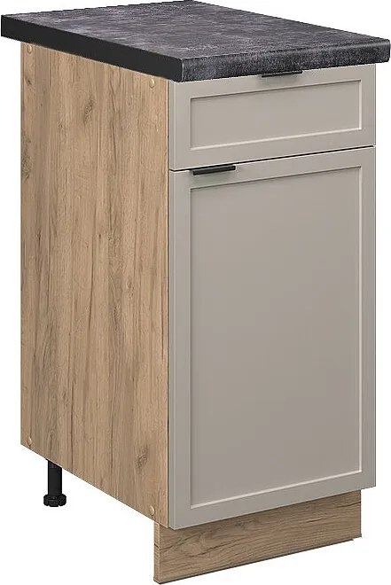 Szafka dolna do kuchni greybeige 40x60x82 fame-line