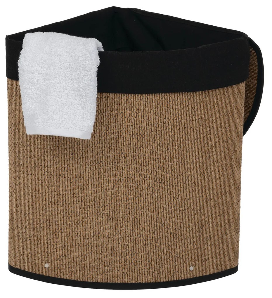 Kosz na pranie narożny LUXE, 48 l