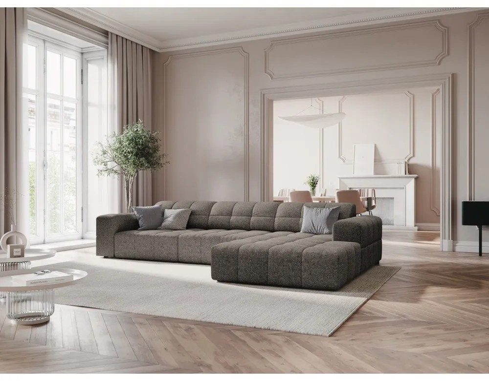 Ciemnoszary narożnik (prawostronny) Chicago – Cosmopolitan Design