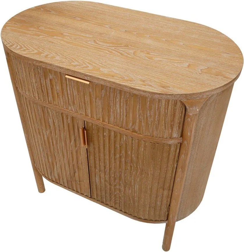 Komoda z litego drewna jodłowego w naturalnym kolorze 81x82x46 cm Gothenburg – Mauro Ferretti