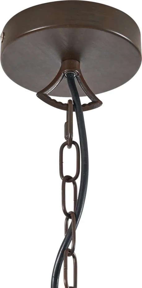 Klasyczny żyrandol rdzawobrązowy 8-punktowy - Giuseppe