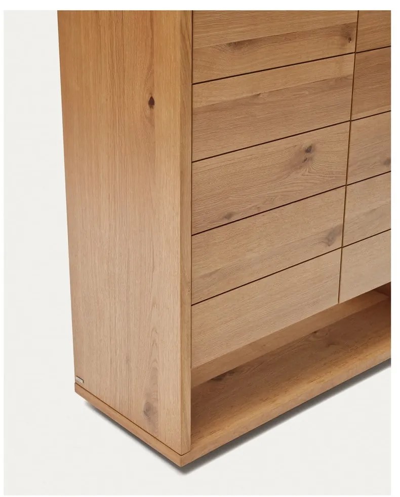 Szafka w dekorze dębu 100x163,5 cm Alguema – Kave Home