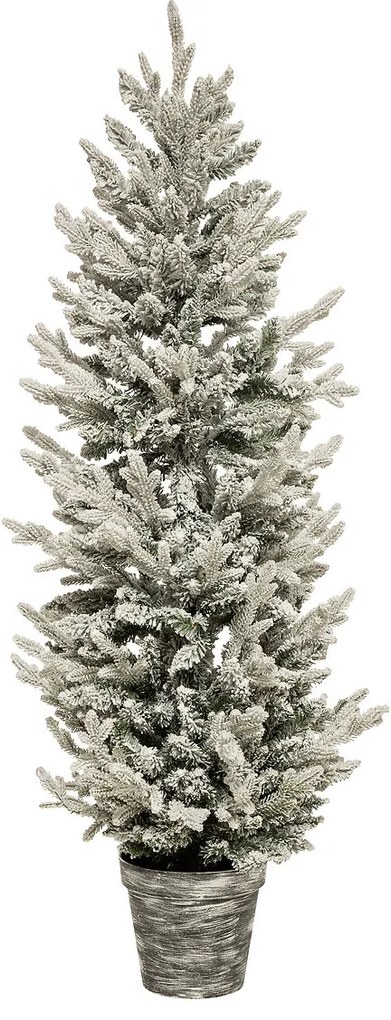 Sztuczna choinka pokryta śniegiem, 150 cm