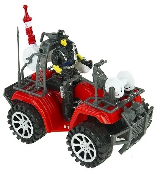 Duży zestaw straz pożarna kask quad strażacki