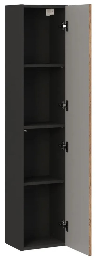Szafka łazienkowa TALIA CASELLA 1D 30 cm dąb casella/czarny mat COMAD