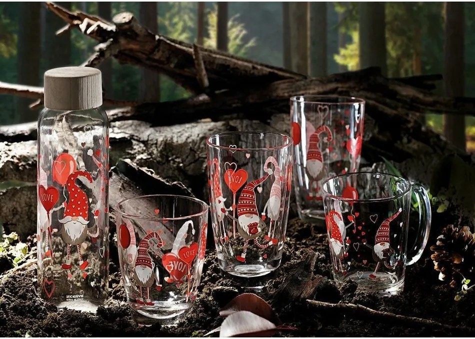 Cerve Zestaw szklanek Happy Elf 300 ml, 6  szt.