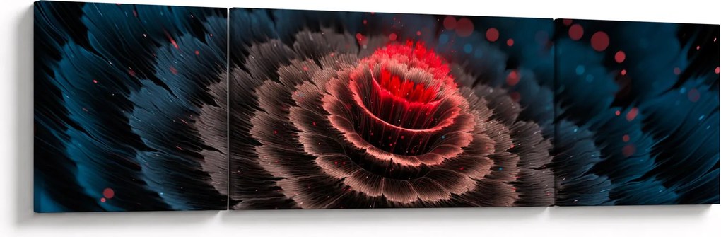 Obraz abstrakcji (170x50 cm)