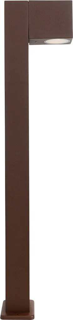 Lampa zewnętrzna rdzawobrązowa z kolcem do ziemi i dławikiem kablowym 65 cm IP44 - Baleno