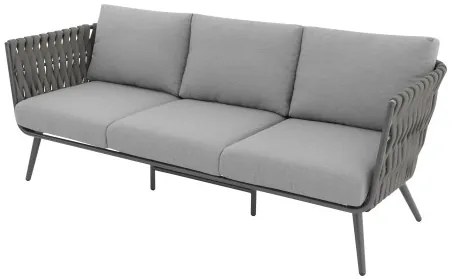 Zestaw RIVA EXPERT - zestaw ogrodowy z szarego aluminium