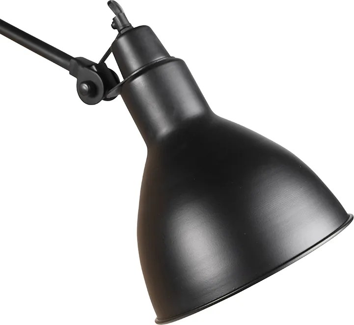 Inteligentna lampa ścienna czarna regulowana z WiFi A60 - Wye