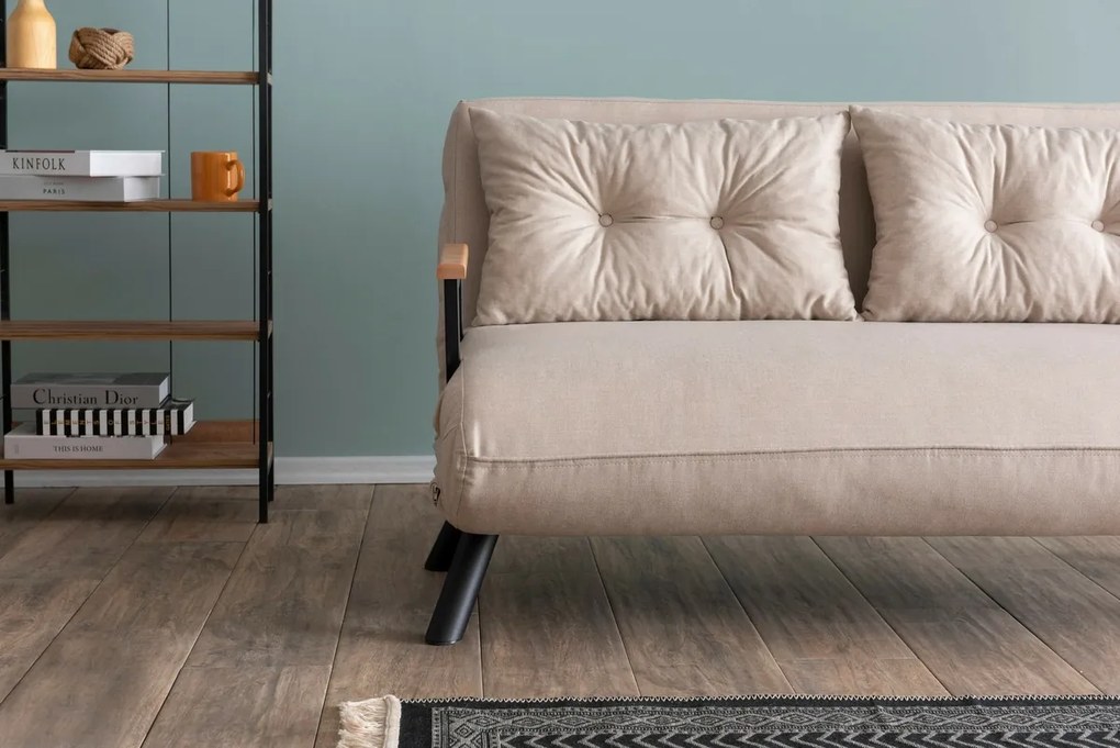 Sofa rozkładana Sando Cream