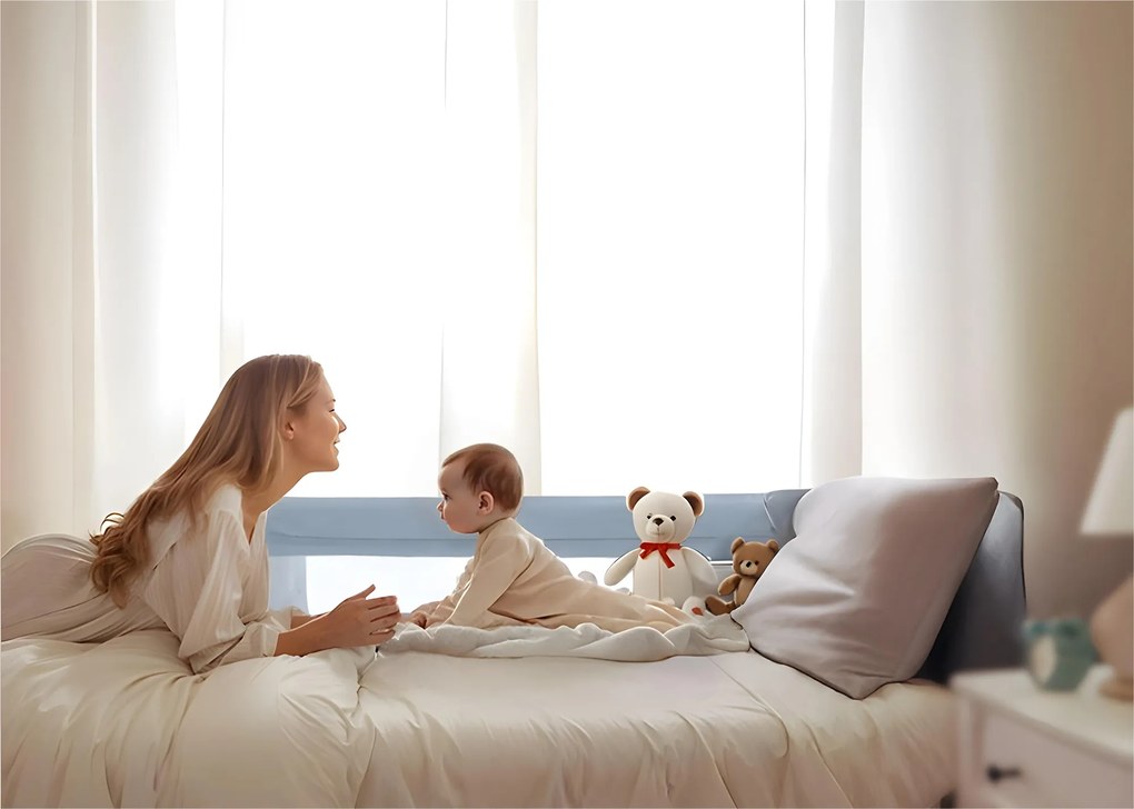 Łóżeczko turystyczne Close To Mommy składane dostawne 2 poziomy + torba