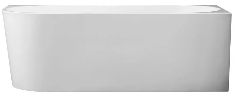 Wanna wolnostojąca narożna prawa konglomerat szara błyszcząca/matowa 160 x 75 cm WALL Grey Matt / Glow z przelewem typu SLIM : Kolor wanny - Biały matowy