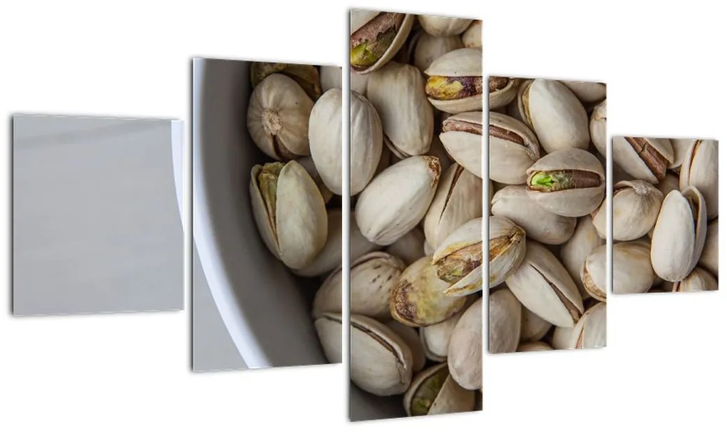 Obraz - pistacje (125x70 cm)