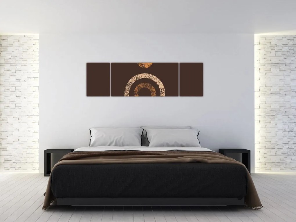 Obraz - Pomarańczowe łuki N⁰1 (170x50 cm)
