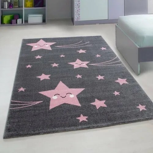 Dywan dla dzieci Kids 610 pink, 120 x 170 cm