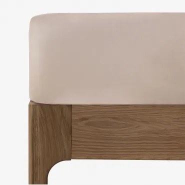Prześcieradło Z Bawełny Perkalowej 180 Nici Lesia Lekki Róż Do Makijażu & Łóżko 135/140cm (140 X 200 X 40 Cm) - Sklum