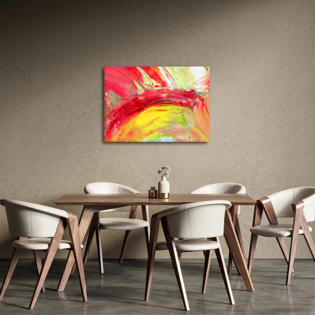 Obraz abstrakcji - malarstwo (70x50 cm)