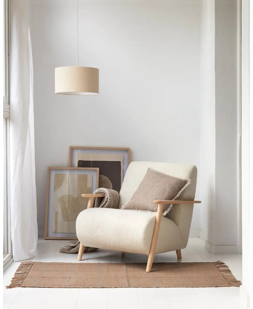 Kremowy abażur ø 40 cm Nazli – Kave Home