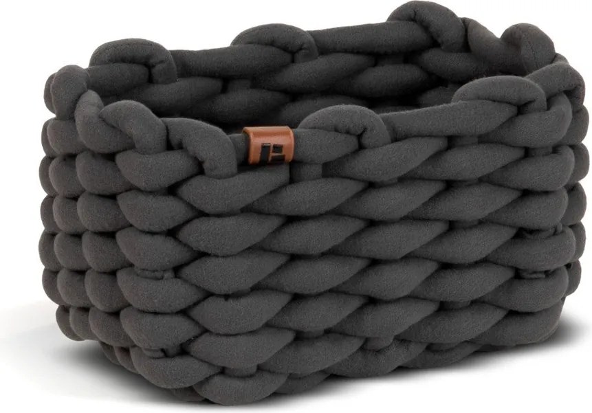 Tekstylny koszyk 20x15x11 cm Peach Skin S – Bigso