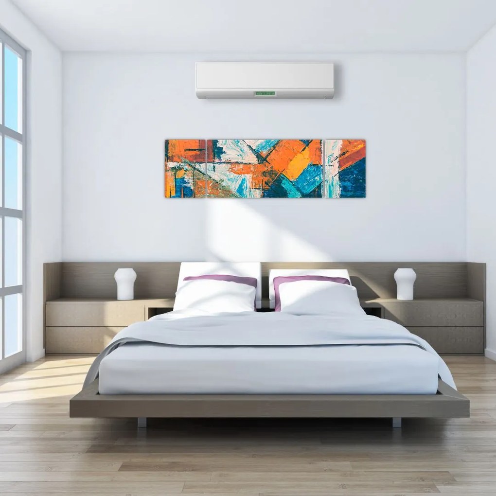Obraz - Abstrakcja (170x50 cm)