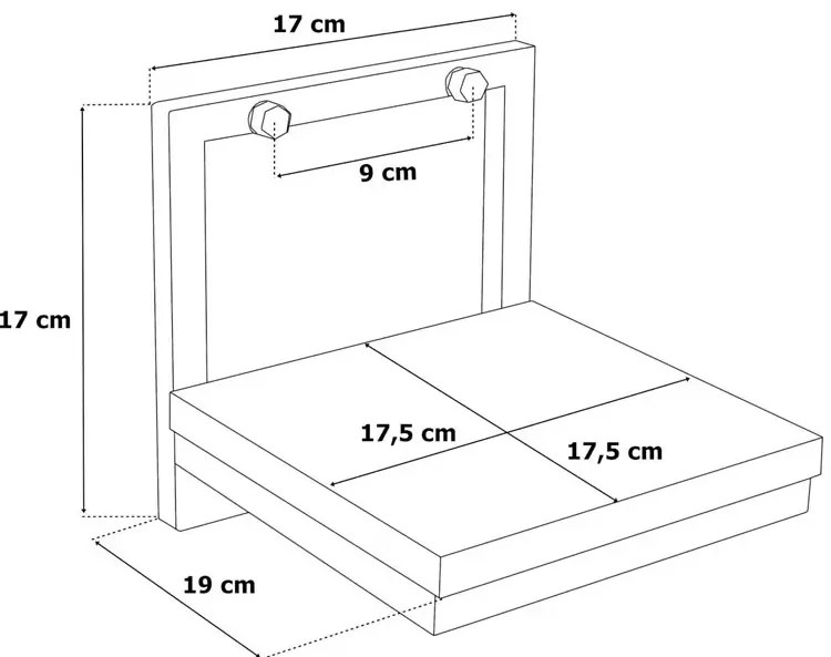 Loftowy wiszący kwietnik S4-B30