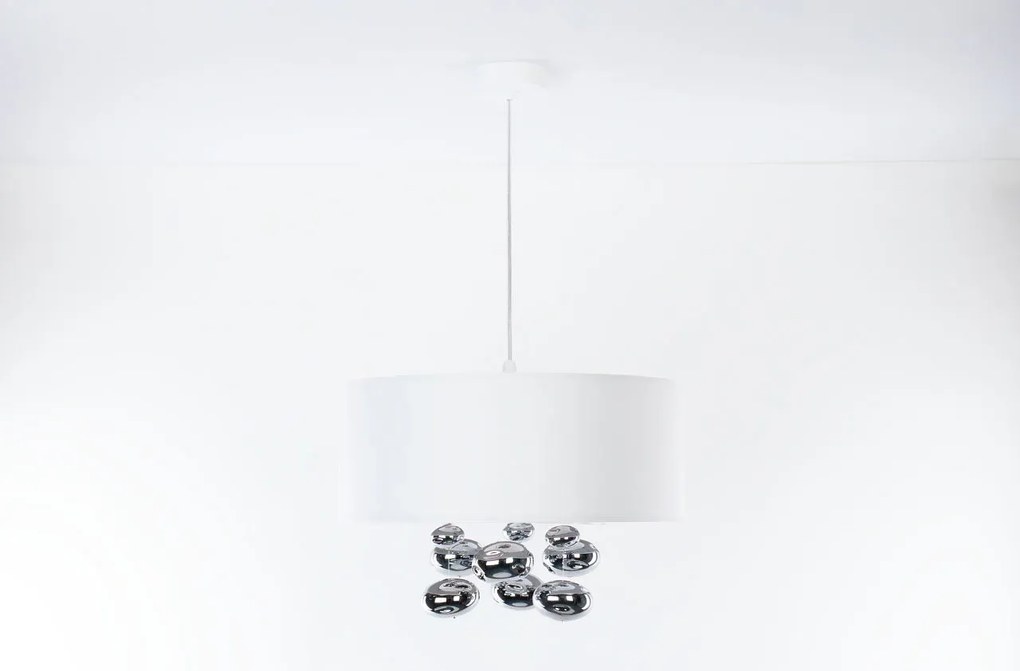 Lampa wisząca BUBBLE LIGHT 40cm biała BPS KONCEPT