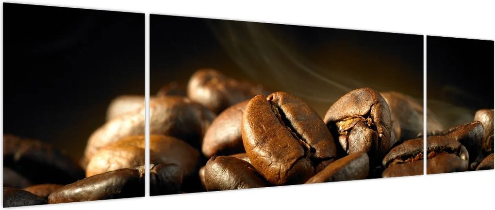 Obraz - Ziarna kawy (170x50 cm)