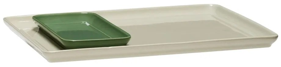 Tace dekoracyjne zestaw 2 szt. ceramiczne 26x35 cm Amare – Hübsch