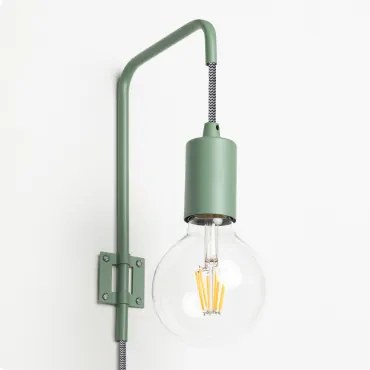 Lampa Ścienna Alli Celadón - Sklum