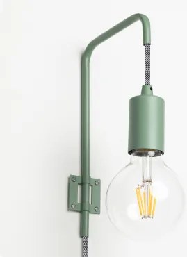 Lampa Ścienna Z Aluminium Alli Celadón - Sklum