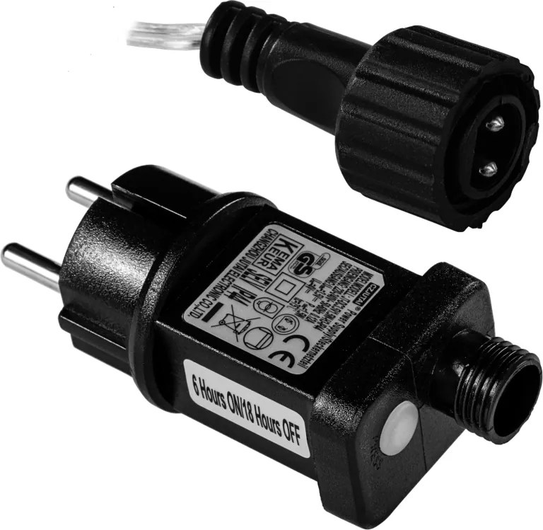 Zestaw 2 sztuk drutów świetlnych 50 LED - ciepła biel