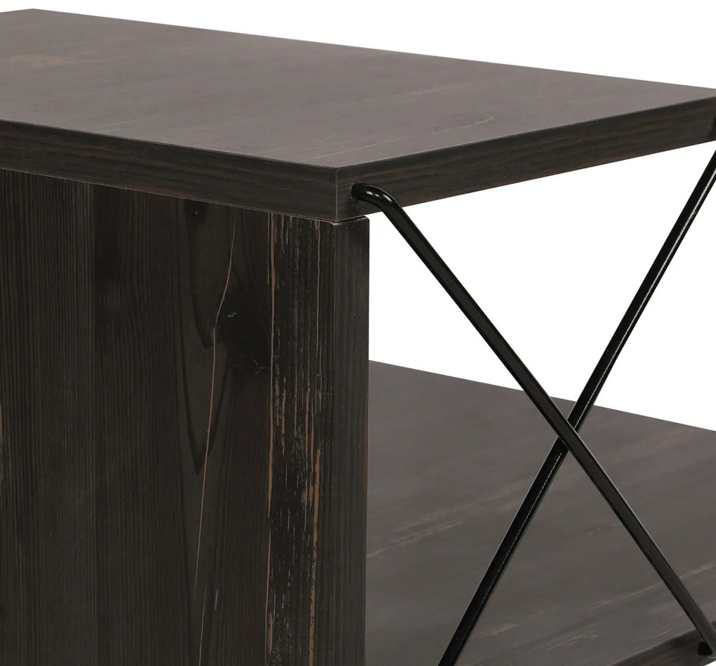 Stolik nocny Cross Dark Brown