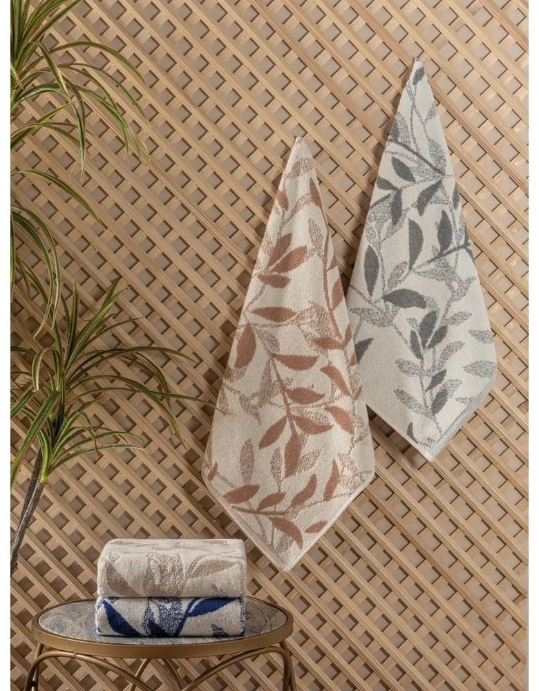 Ręczniki frotte zestaw 4 szt. 50x90 cm Karian – Foutastic