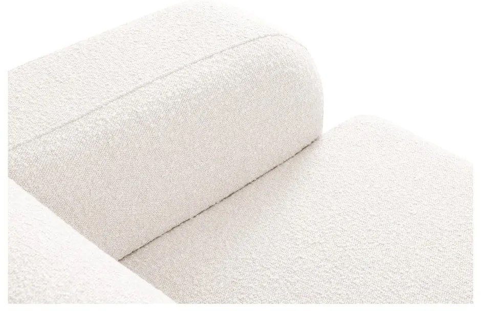 Biała sofa z materiału bouclé 235 cm Molino – Micadoni Home