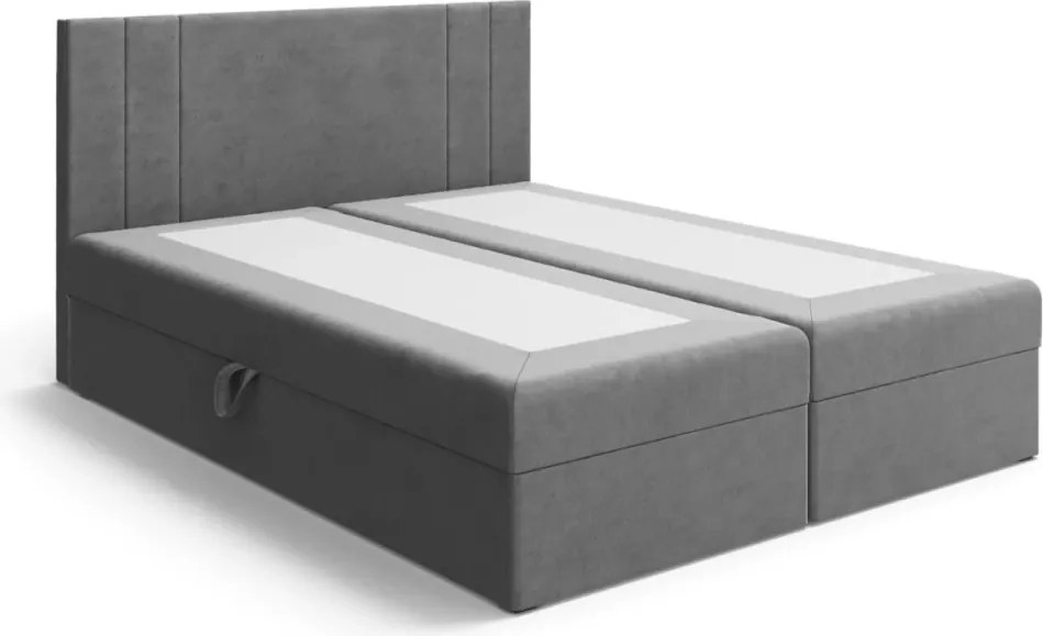 Łóżko kontynentalne Nardo - Powierzchnia spania: 125x200 cm
