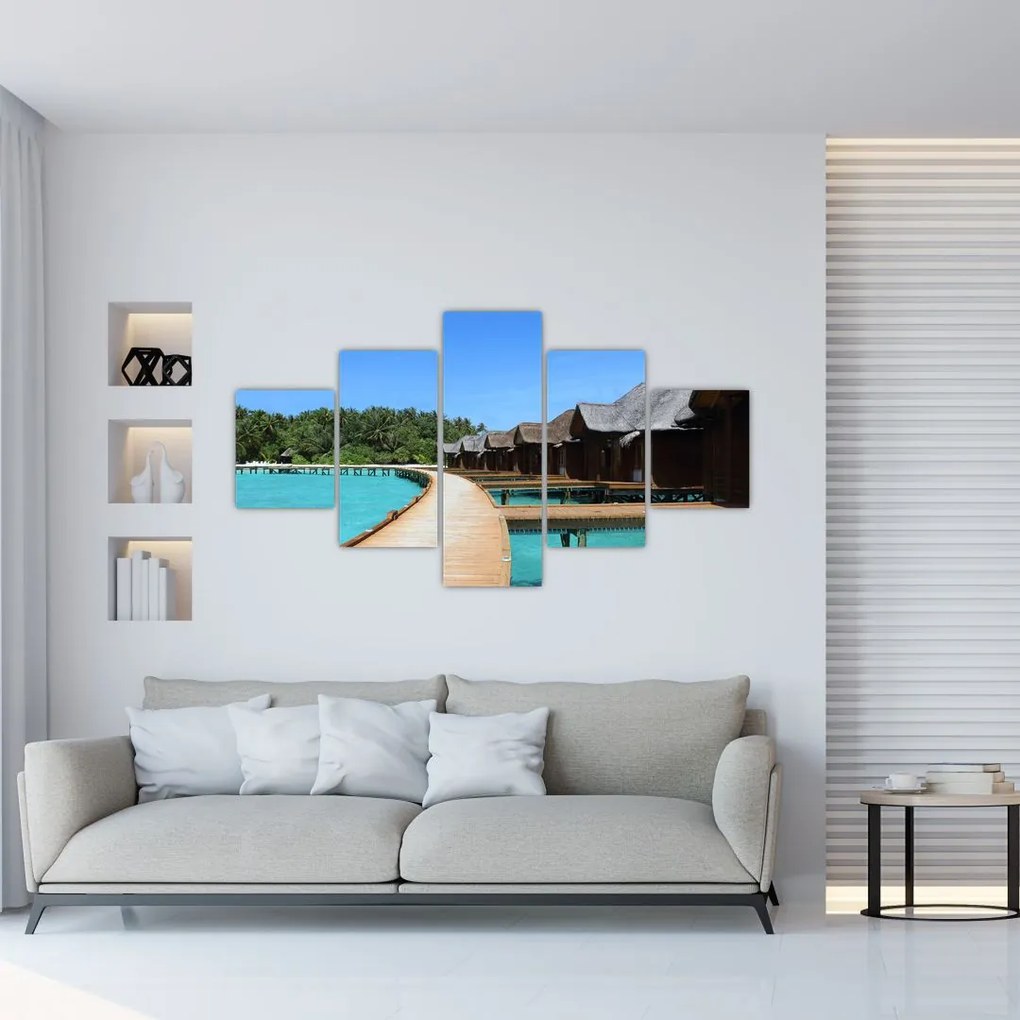 Obraz Malediwów (125x70 cm)