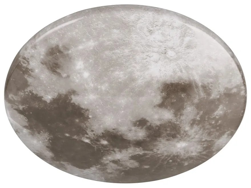 Szara dziecięca lampa sufitowa LED ø 37 cm Moonika – Trio