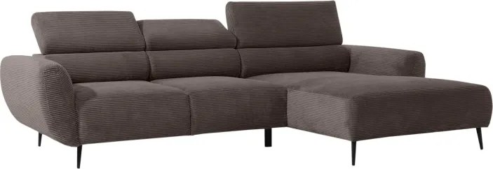 Narożnik ALISSON S/MINI Prawostronny wolnostojąca w tkaninie POSO 04 WERSAL