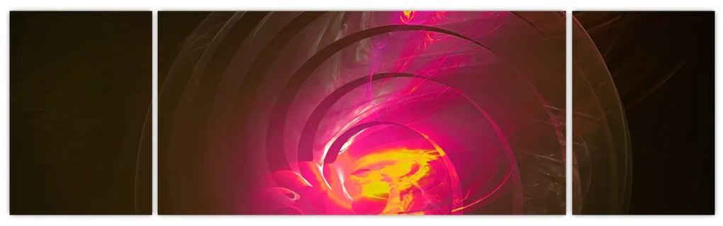 Obraz - abstrakcja spiralna (170x50 cm)