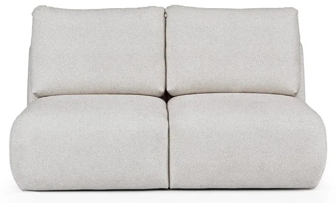 Jasnoszara sofa z materiału bouclé 164 cm Mirel – Rodier