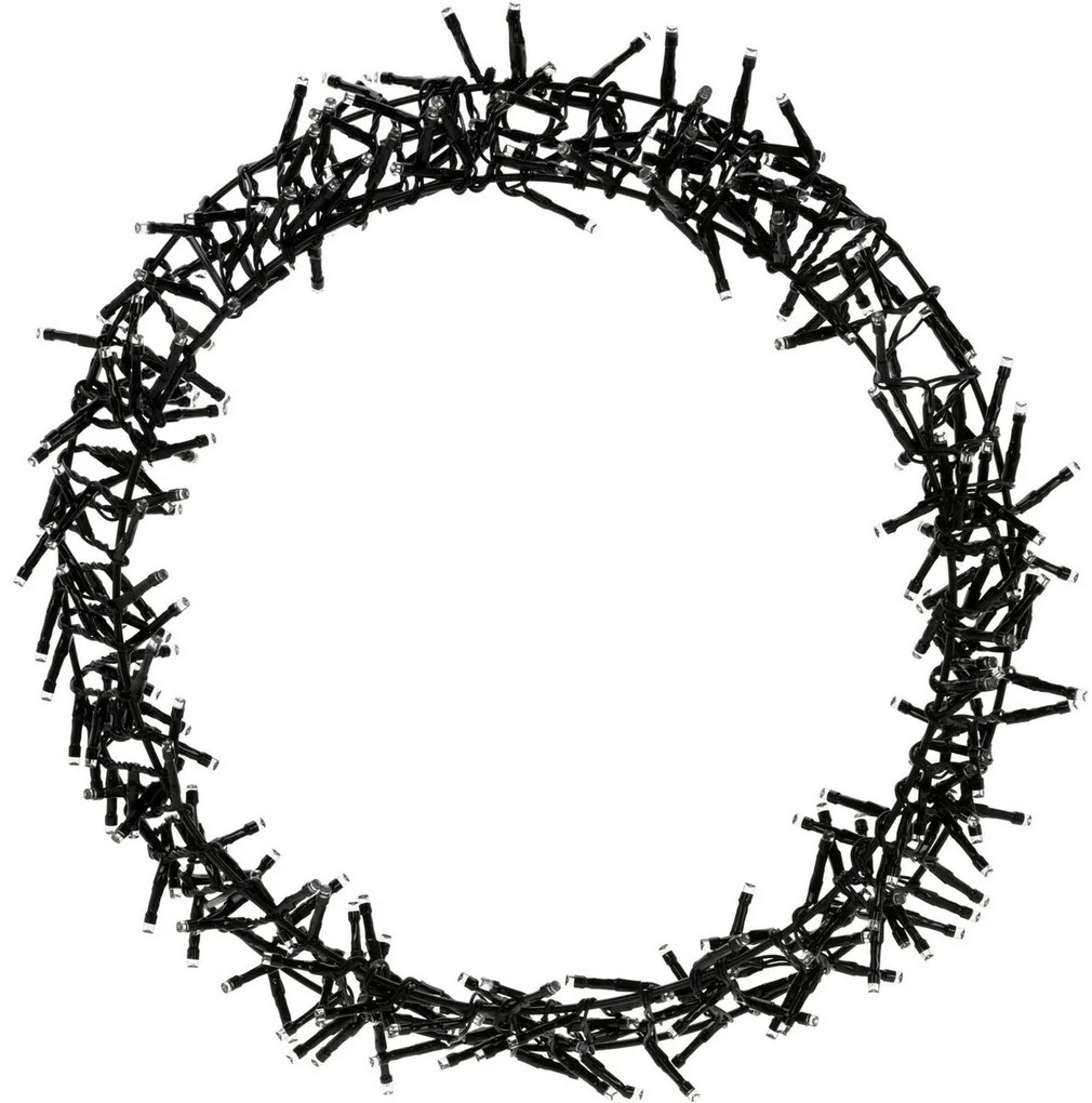 Świąteczna dekoracja świetlna LED Shining Ring, śr. 38 cm, 300 diod LED