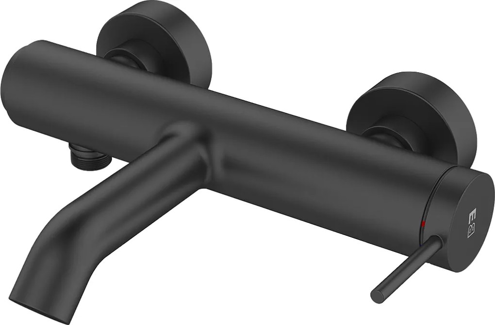 Luisa mieszacz wannowo-prysznicowy mechaniczny czarny - Essebagno