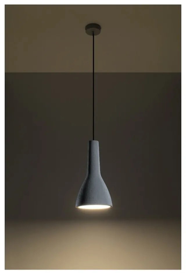 Biała lampa wisząca Sollux Mattia