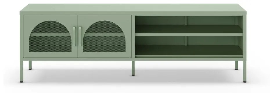 Miętowa szafka pod TV 160x50 cm Diora – Marckeric