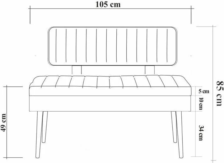 Zestaw jadalniany Vina Atlantic Pine and Green I, 5 szt.