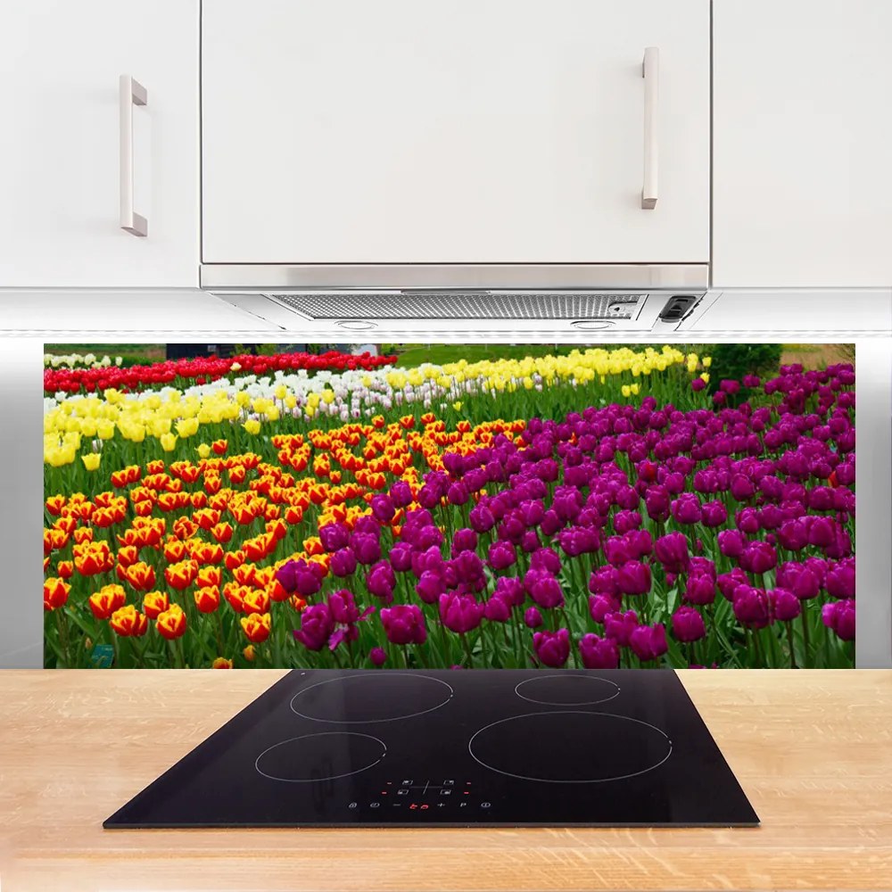 Panel Kuchenny Eleganckie Tulipany Holenderskie