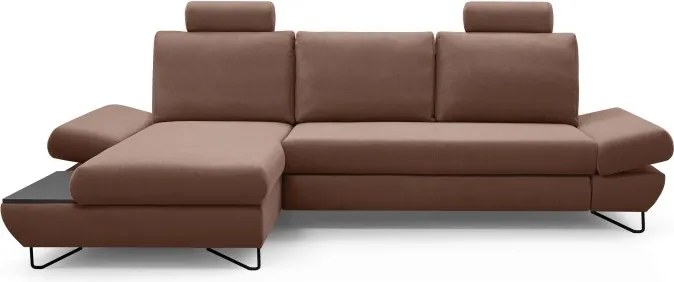 Narożnik LOFT z funkcją spania Regulowane zagłówki i podłokietniki Lewa strona Salvador 04